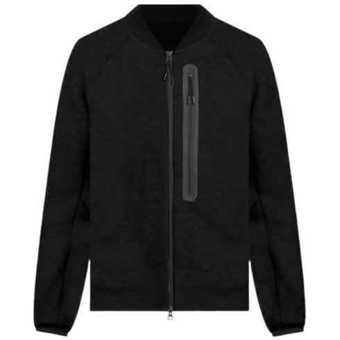 NIKE FB8008 010 BLACK ZIP TOP MENS XS