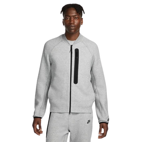 NIKE FB8008 063 GREY/BLACK ZIP TOP MENS S