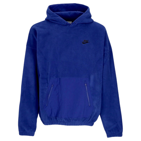 NIKE FB8388 455 ROYAL BLUE/BLACK HOODED JUMPER MENS XS