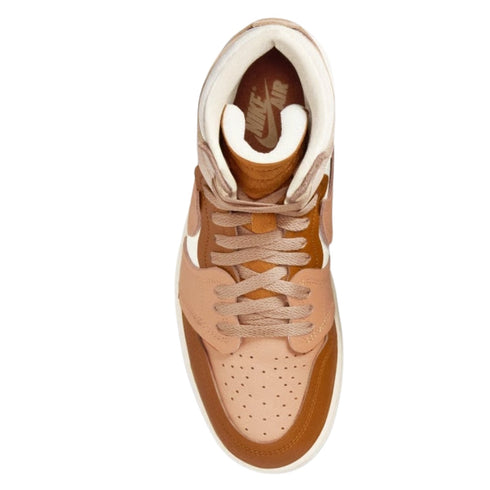 Nike Fb9891 200 200 Brown/White Trainer Womens Air Jordan 1 Mm High UK 4