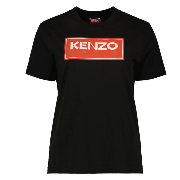 Kenzo Paris Block Logo Black T-Shirt XS