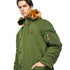 Kenzo Padded Parka Dark Khaki Green Jacket S