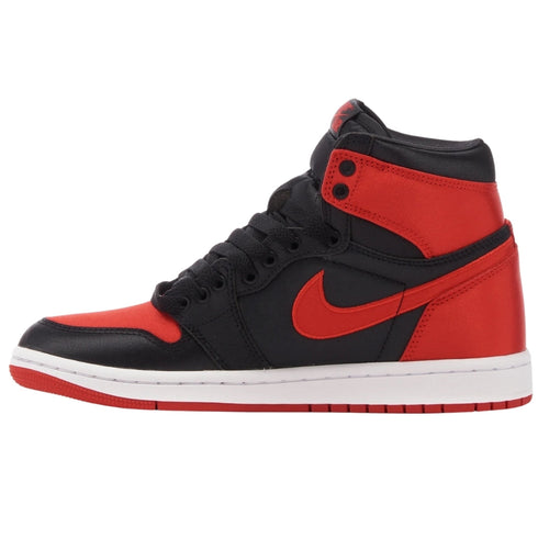 Nike Air Jordan 1 Retro High OG Sain Bred Red High Top Sneakers UK 8.5