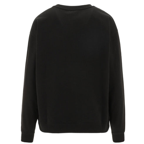 Kenzo Paris Block Logo Womens Black Sweatshirt XS