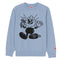 Kenzo Boke Boy Flower Graphic Light Blue Sweatshirt S