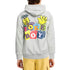 Kenzo Coloured Block Logo Grey Hoodie S