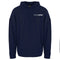 Plein Sport Block Logo On Chest Navy Blue Hoodie S