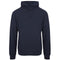 Plein Sport Large Logo On Back Navy Blue Hoodie S