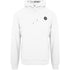 Plein Sport Large Scratch Logo Taped Hood White Hoodie L
