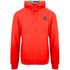 Plein Sport Large Scratch Logo Taped Hood Red Hoodie S