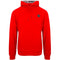 Plein Sport Large Circle Logo On Back Taped Hood Red Hoodie S