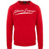 Plein Sport Large Signature Logo Red Sweatshirt S