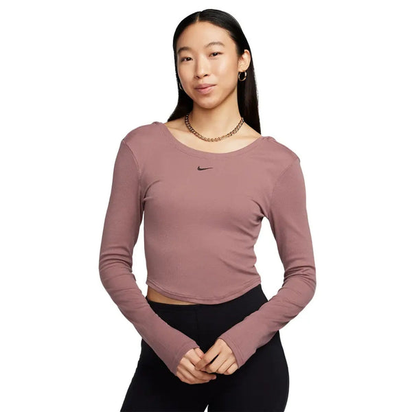 Nike Fn3661 208 Purple L/S Top Female S