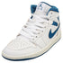 Nike Fn5215 141 Air Jordan 1 Mid Se 141 White Blue Trainer Air Jordan 1 Mid Se UK 10