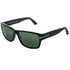 Tom Ford Green Lens Shiny Black Sunglasses One Size