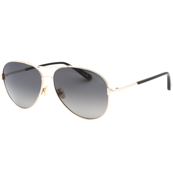 Tom Ford Ft0823 Clark 28D Rose Gold Sunglasses New FT0823 28D