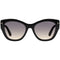 Tom Ford Gradient Smoke Lens Black Sunglasses One Size
