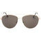 Tom Ford Aisian Fit smoke Lens Shiny Rose Gold Sunglasses FT0954-D 28A