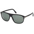 Tom Ford Prescott Green Polarized Lens Shiny Black Sunglasses One Size