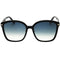 Tom Ford Smoke Gradient Lens Shiny Black Sunglasses One Size