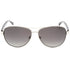 Kate Spade Fara Grey Gradient Lens Palladium Silver Sunglasses One Size