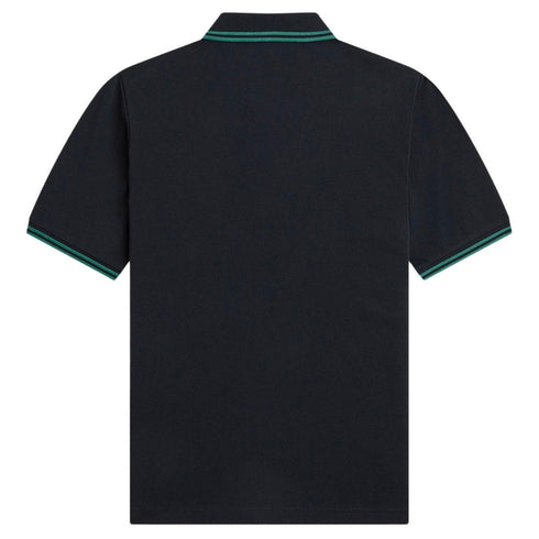 Fred Perry G3600 756 Black Polo Shirt Womens XS