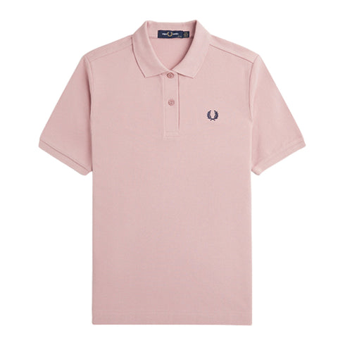 Fred Perry G6000 U81 Dusty Rose Pink Polo Shirt Womens M