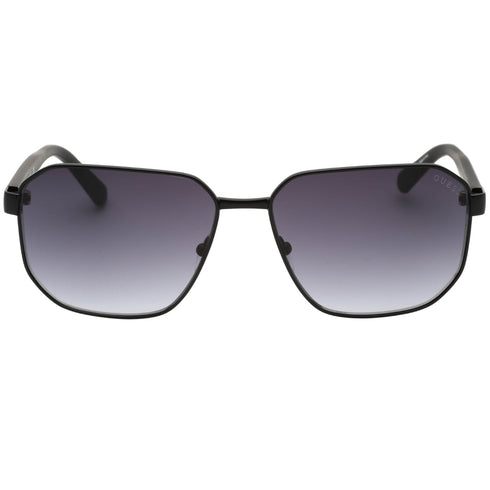 Guess Dark Grey F Lens Matte Black Sunglasses GF5086 02B
