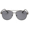 Guess Smoke Lens Shiny Gunmetal Silver Sunglasses GF5094 08A