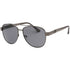 Guess Smoke Lens Shiny Gunmetal Silver Sunglasses GF5094 08A