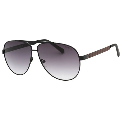Guess Gradient Smoke Lens Matte Black Sunglasses GF5096 02B