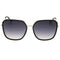 Guess Gradient Smoke Lens Shiny Black Sunglasses GF6153 01B
