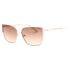 Guess Gradient Brown Lensed Matte Rose Gold Sunglasses GF6158 29F