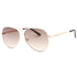 Guess Gradient Brown Lens White Framed Rose Gold Sunglasses GF6181 21F