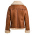 Parajumpers GIALEAN SPECIAL PWJKSE32 537 COGNAC Brown Leather Jacket Womens S