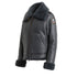 Parajumpers GIALEAN SPECIAL PWJKSE32 736 PHANTOM Dark Grey Leather Jacket Womens S