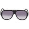 Guess Gradient Smoke Lensed Shiny Black Sunglasses GU00055 01B