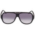Guess Gradient Smoke Lensed Shiny Black Sunglasses GU00055 01B