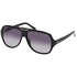 Guess Gradient Smoke Lensed Shiny Black Sunglasses GU00055 01B