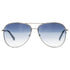 Guess Round Shiny Dark Nickeltin Sunglasses GU5206 10W