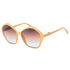 Guess Gradient Brown Lens Shiny Beige Sunglasses GU7813 57F