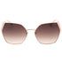 Guess Gradient Brown Lens Shiny Rose Gold Sunglasses GU7843 28F