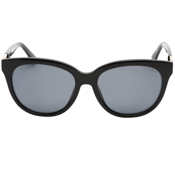 Guess Smoke Polarized Lens Shiny Black Sunglasses GU7850 01D