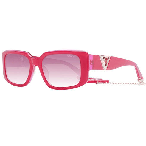 Guess Gradient Bordeaux Lens Shiny Pink Sunglasses One Size