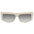 Guess Chain Design White Sunglasses One Size