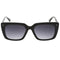 Guess Gradient Smoke Lens Shiny Black Framed Sunglasses GU8243 01B