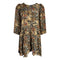 Inoa Fashion Golden Eagle 120214 Ruffled Layered Dress Womens