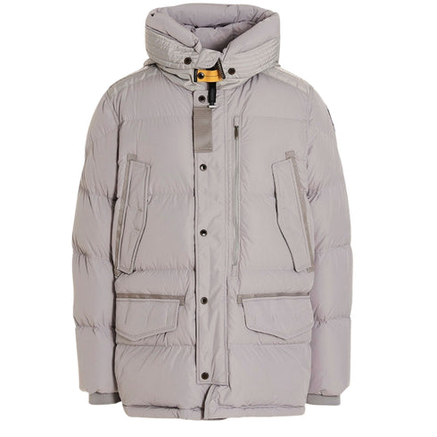 Parajumpers HARRASEEKET PMPUHF03 269 PELICAN GREY DOWN PARKA JACKET Mens L