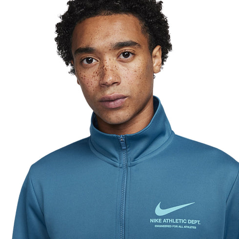 NIKE HF0558 457 BLUE ZIP TOP MENS S