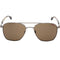 Hugo Boss Brown Lens Matte Brown Sunglasses HG0330 R80 70